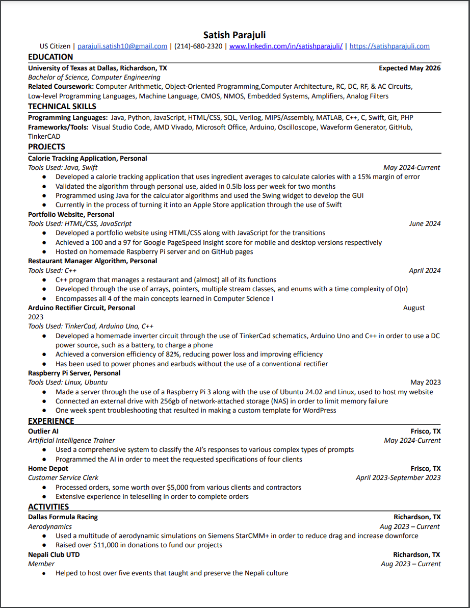 Resume Image